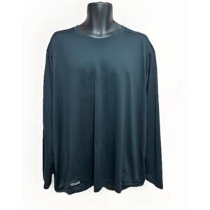 Under Armour Mens Shirt Size 3XL Black Long Sleeve Tactical Heat Gear Base Layer